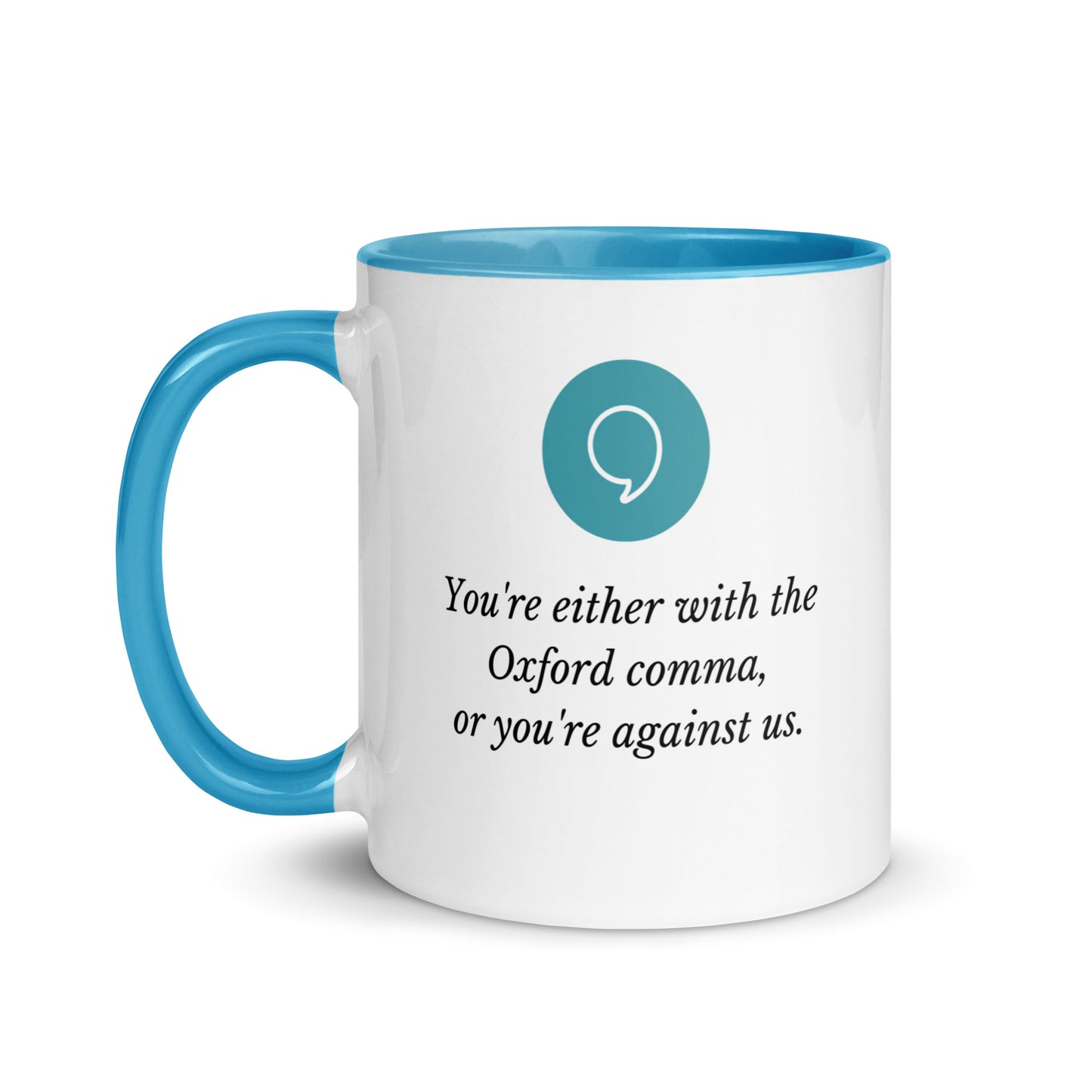 Oxford Comma Mug With Color Inside