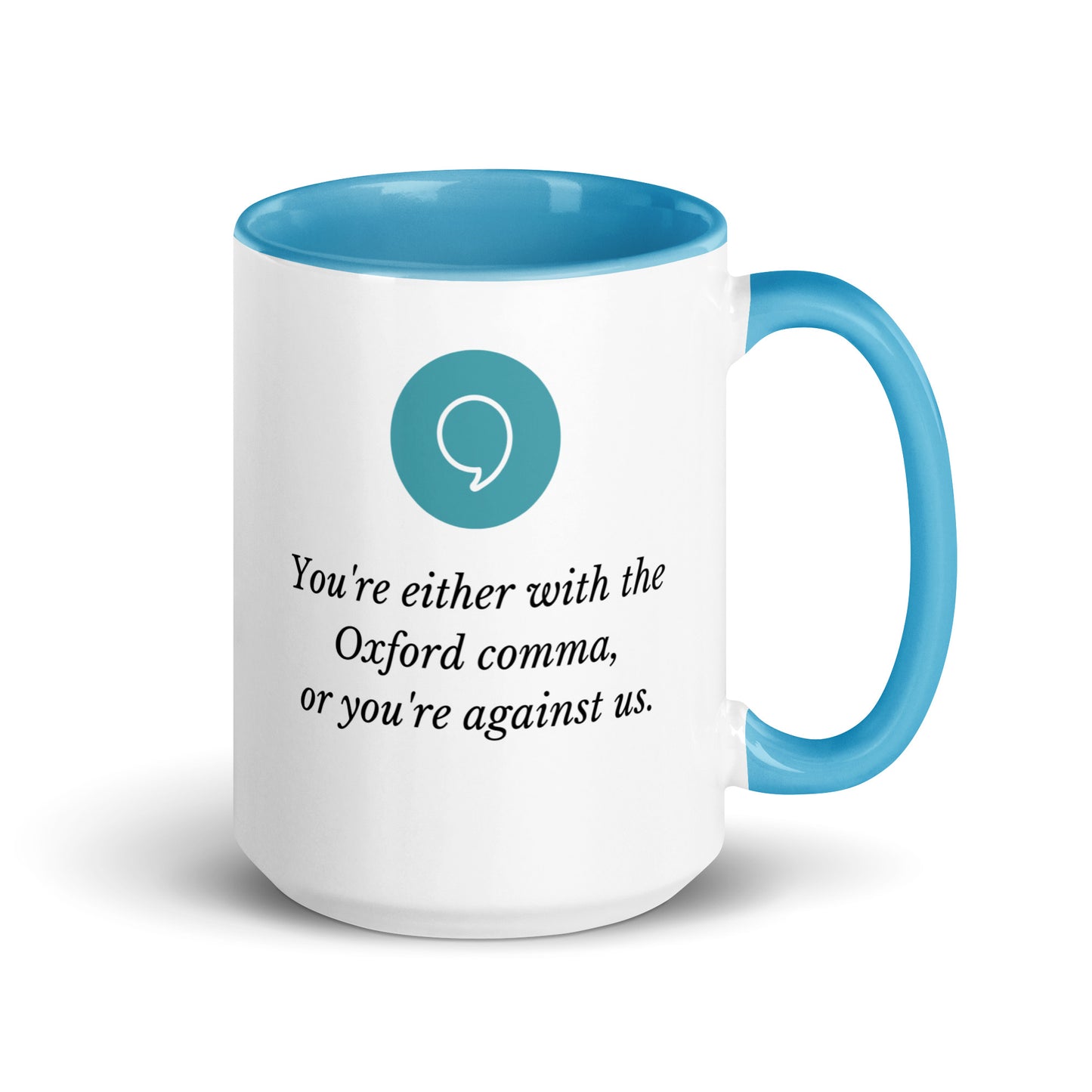 Oxford Comma Mug With Color Inside